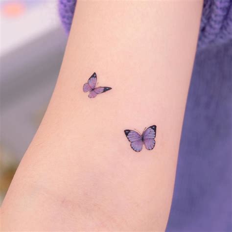 butterfly cute tattoo